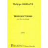 Hersant Philippe - 3 nocturnes (fl