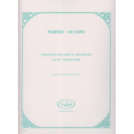 Parish Alvars Elias - Concerto en mi b M op.98 (harp & piano red.)