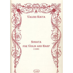 Kikta Valeri - Sonata for violin and harp (violon & harpe)