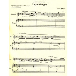 Debussy Claude - Le petit berger (hautbois ou fl