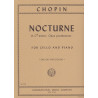 Chopin Frederick - Nocturne en do # mineur (violoncelle & harpe ou piano)