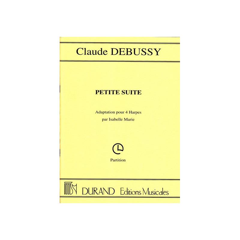 Debussy Claude - Petite suite (4 harpes, parties s