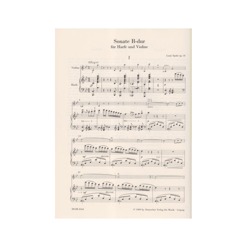 Spohr Louis - Sonate B-dur f
