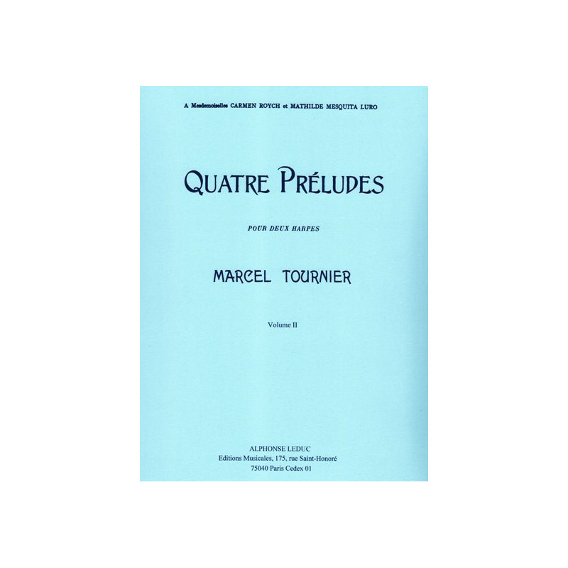 Tournier Marcel - 4 pr