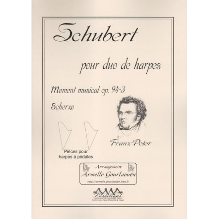 Schubert Frantz - Pour duo de harpes