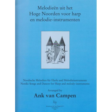 Nordic songs and dances for harp and melody-instruments