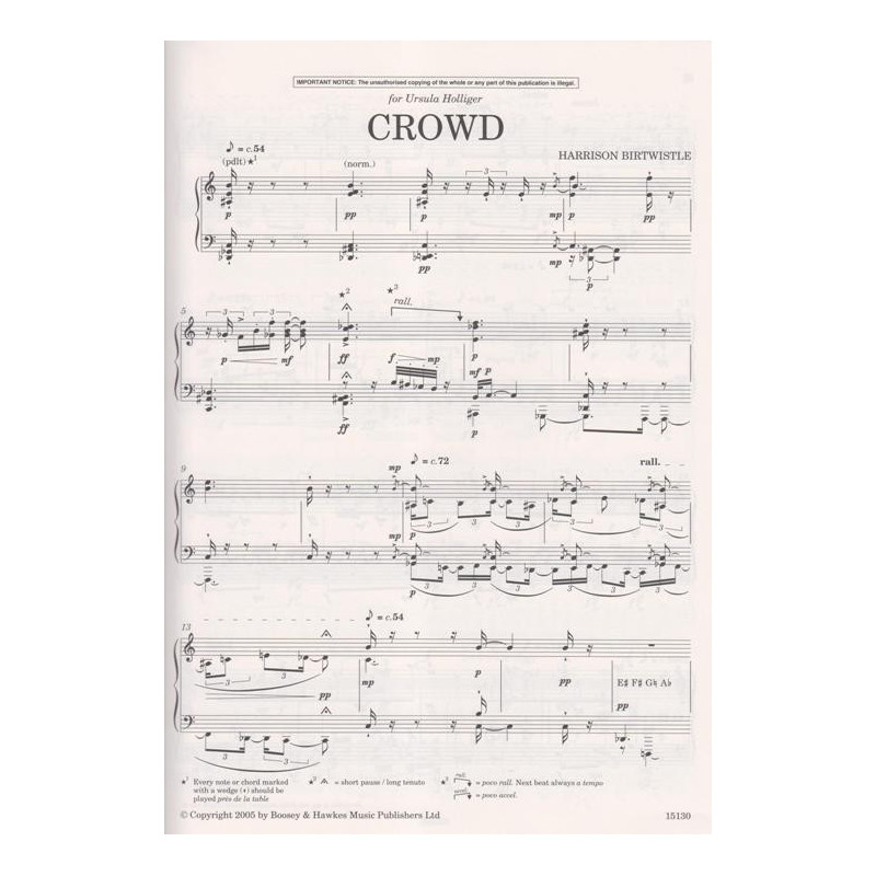 Birtwistle Harrison - Crowd
