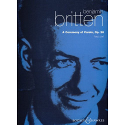 Britten Benjamin - A Ceremony of Carols, Op.28 - harp part