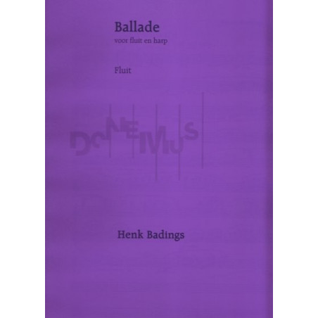 Badings Henk - Ballade voor fluit en harp