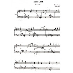 Jamet Pierre - Assez lent (pour harpe)
