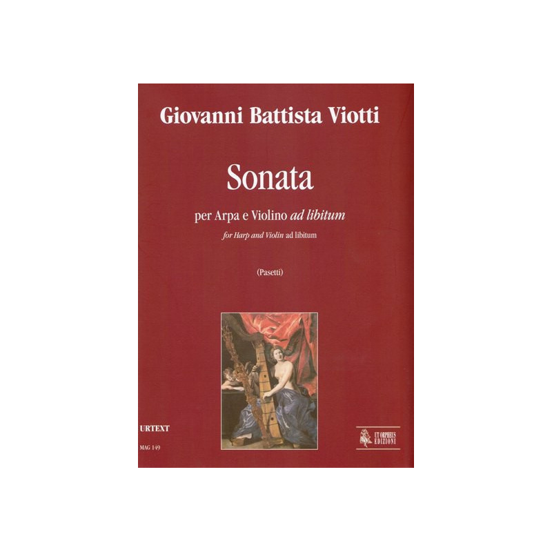Viotti Giovanni Battista - Sonata per arpa e violino ad Libitum