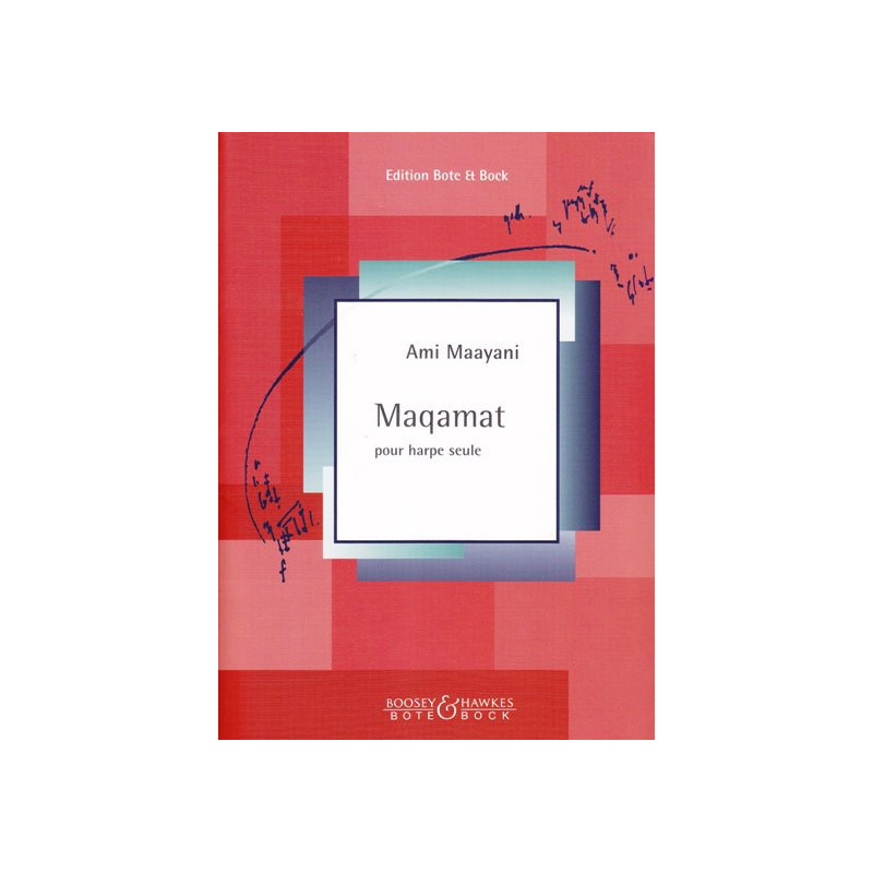 Maayani Ami - Maqamat (pour harpe seule)