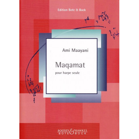 Maayani Ami - Maqamat (pour harpe seule)