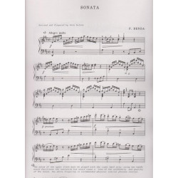 Benda Friedrich Wilhem Heinrich - Sonata for harp