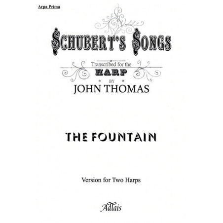Schubert Franz - The Fountain (for Two Harps by John Thomas)