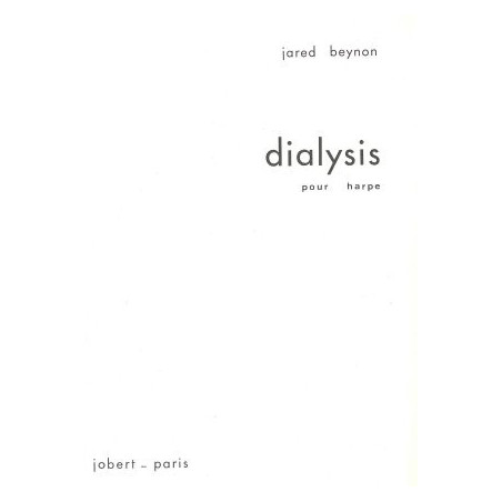 Beynon Jared - Dialysis pour harpe