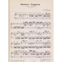 Bochsa Nicola-Charles - 4 Fugues de Bach et Haendel
