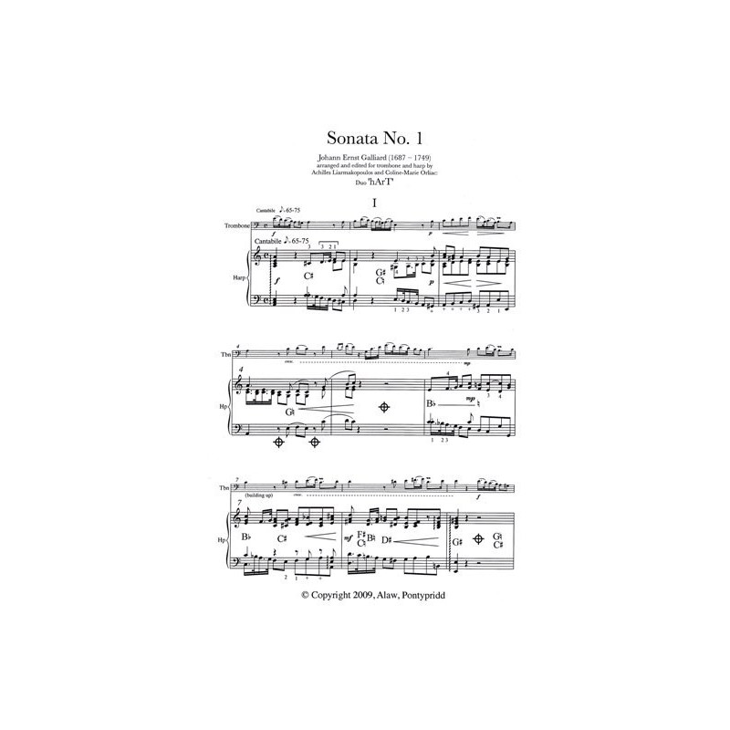 Galliard Johann Ernst - Sonata N