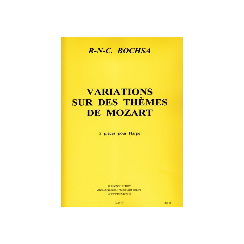 Bochsa Nicola-Charles - Variations sur des th