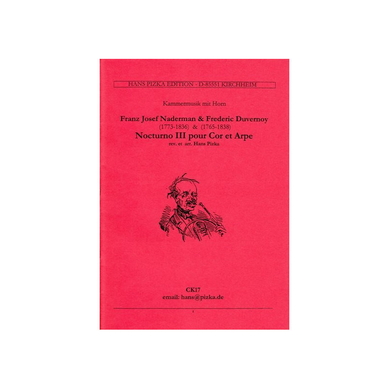 Naderman F. J. et Duvernoy F. - Nocturno III pour cor et harpe