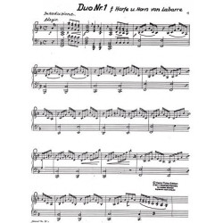 Labarre Th - Naderman F. J. - Mengal J. - duos pour cor et harpe