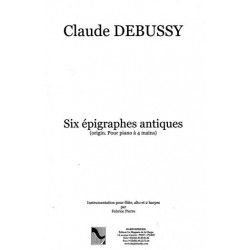 Debussy Claude - Six 