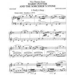 Williams John - Two themes from Harry Potter <br> and the Sorcerer's Stone (solo harp)