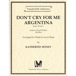 Webber Andrew Lloyd - Rice Tim - Don't cry for me Argentina <br> from "Evita" (arg. Honey Katherine)