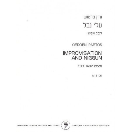 Partos Oedoen - Improvisation and Niggun for harp (1959)