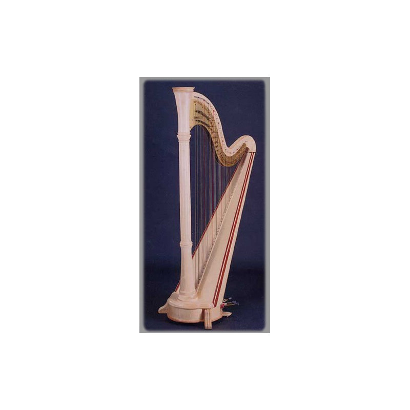 Harpe Aoyama - Orpheus - 46 cordes table droite finition : naturel