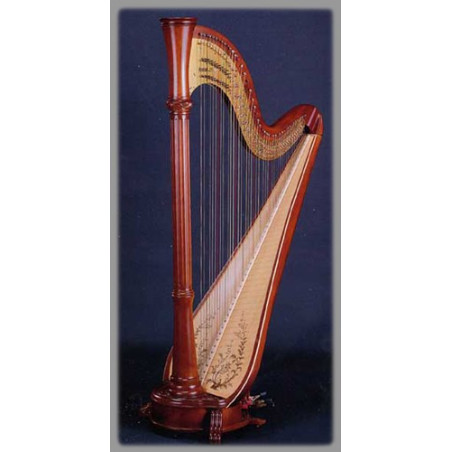 Harpe Aoyama - Vega - 46 cordes table large finition : brun