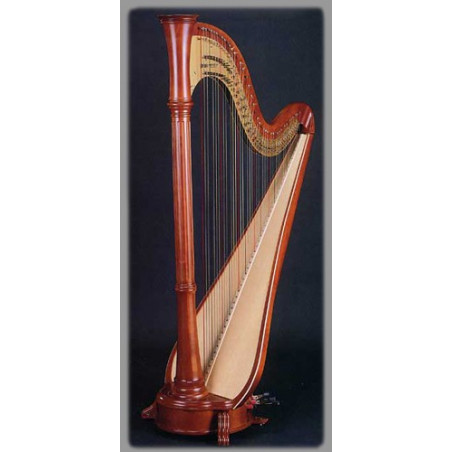 Harpe Aoyama - Orpheus - 47 cordes table large finition : brun