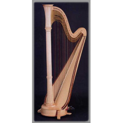 Harpe Aoyama - Orpheus - 47 cordes table large finition : naturel