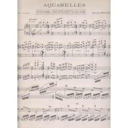 Boutry Roger - Aquarelles
