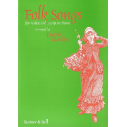 Divers - Folk songs for Voice and Harp or Piano - (Watkins D.)