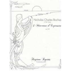 Bochsa Nicholas Charles - 3 morceaux d'expression op.338