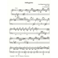 Bach Carl Philipp Emanuel - Piana Dominique - Solfeggietto