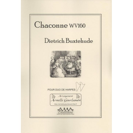 Buxtehude Dietrich - Chaconne WV 160 (2 harpes)