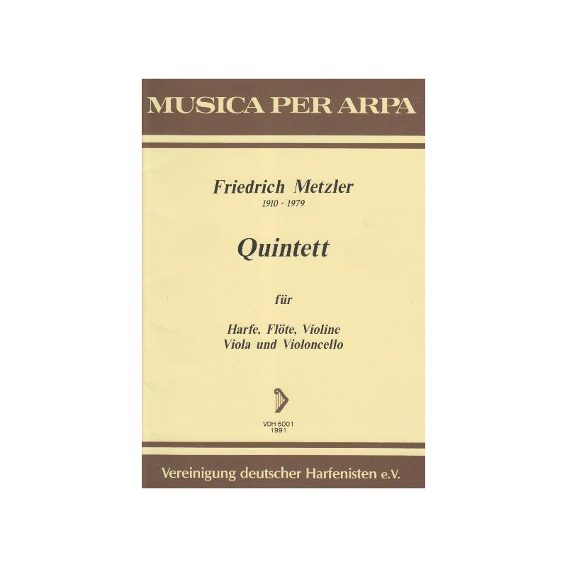 Metzler Friedrich - Quintette (parties s