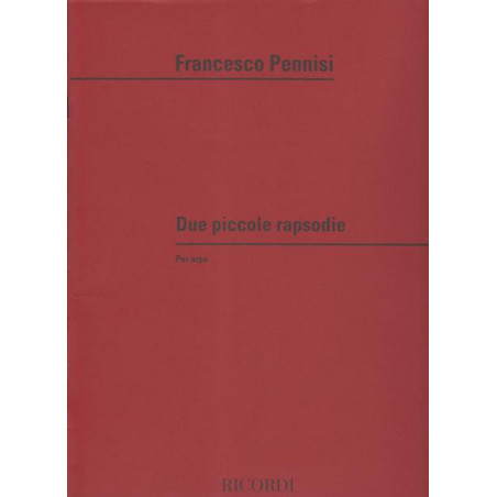 Pennisi Francesco - Due piccole rapsodie