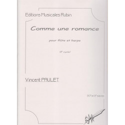 Paulet Vincent - Comme une romance (pour fl