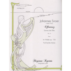 Snoer Johannes - Elfentanz - Danse des Elfes