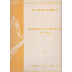 Broggi Giannettoni A.M. - Variations et toccata