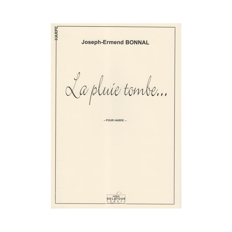 Bonnal Joseph-Ermend - La pluie tombe