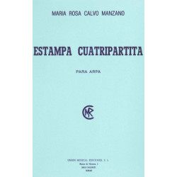 Calvo Manzano Maria Rosa - Estampa cuatripartita