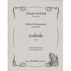 Schumann Robert - Arabeske Op. 18 (harpe seule) - D. Piana