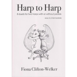 Clifton-Welker Fiona - Harp to Harpe (2 harps with or without pedals)
