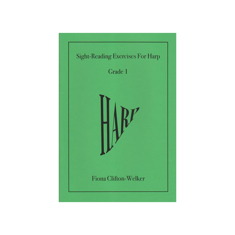Clifton-Welker Fiona - (Grade 1) Sight-Reading Exercises for Harp