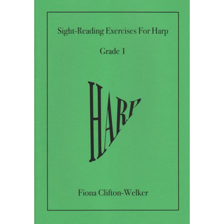 Clifton-Welker Fiona - (Grade 1) Sight-Reading Exercises for Harp