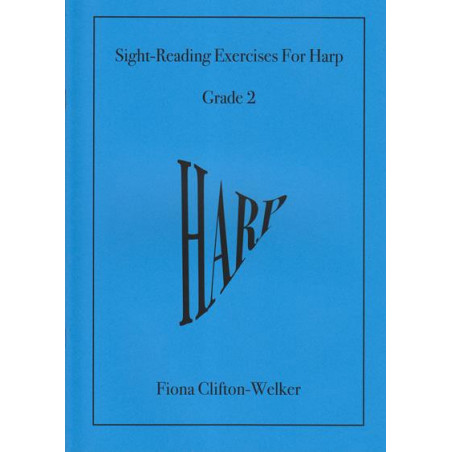 Clifton-Welker Fiona - (Grade 2) Sight-Reading Exercises for Harp